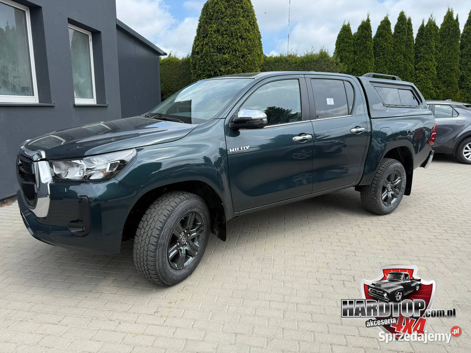 Zabudowa Toyota Hilux HARDTOP na pakę 2016 Szyby Pasłęk