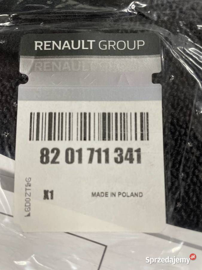 DYWANIKI WELUROWE ORYGINAŁ COMFORT RENAULT Pozostałe Zgierz