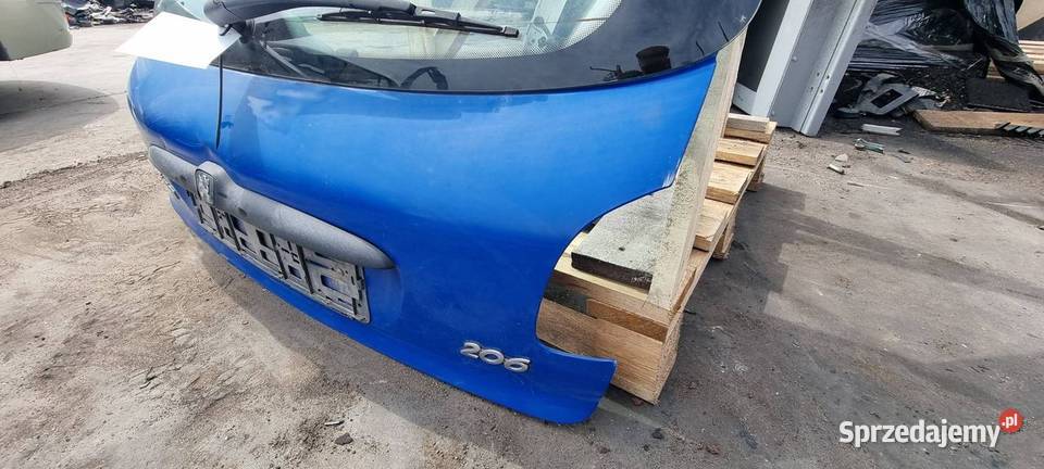 KLAPA PEUGEOT 206 kujawsko-pomorskie Lipno
