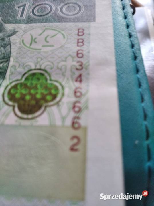 Banknot 100zl bestia Numizmatyka Kraków sprzedam