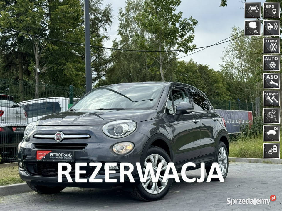 Fiat 500x 14 140 Nawigacja Kamera Asystent Pasa 500X Mrągowo