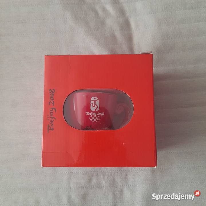 pamiątkowa filiżanka Beijing 2008 Mosty sprzedam