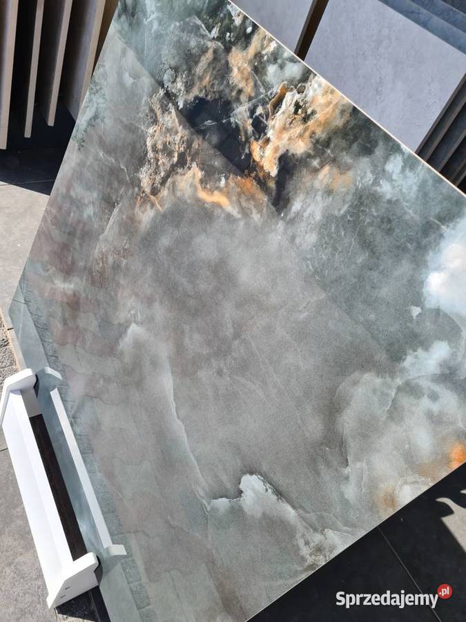 PŁYTKA gres AQUAMARINE BLACK POLER 798X798 GAT 2 Płytki uniwersalne Opoczno