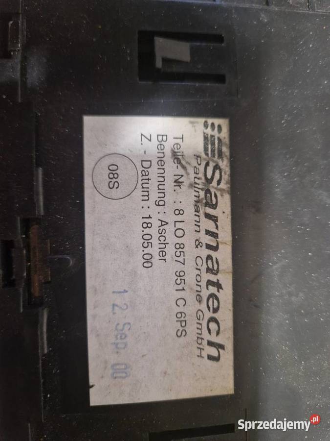 Popielniczka zapalniczka Audi a3 lift