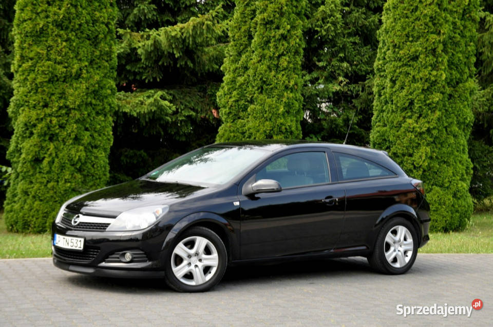 Opel Astra GTC 14i90GTCCzarnaKlimatronikI Ostrów Mazowiecka
