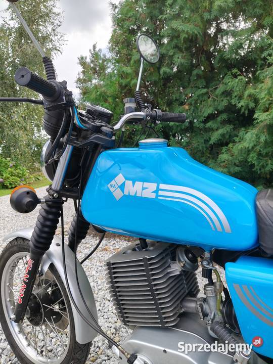 Motocykl MZ ETZ 250 1986r z dokumentami wielkopolskie Kalisz sprzedam
