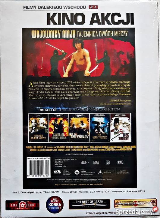 WOJOWNICY NINJA TAJEMNICA DWÓCH MIECZY Kalisz