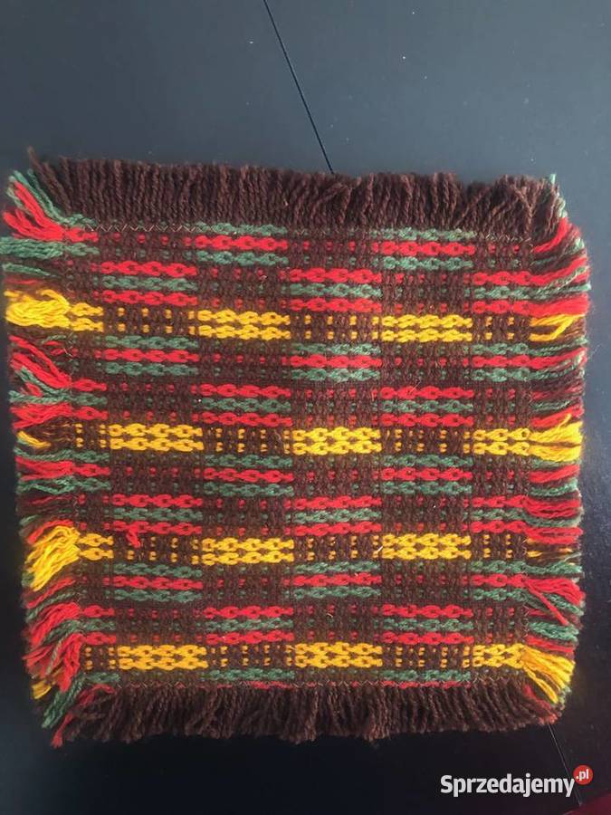 6 kilimowe serwety Cepelia PRL lata 70 XX w małopolskie Kraków