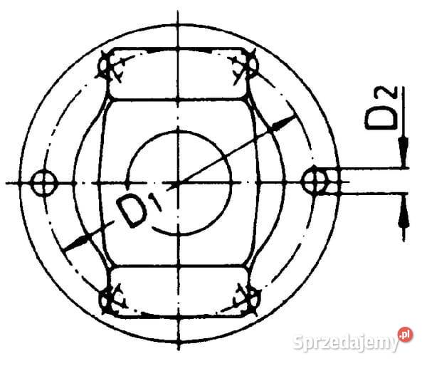 Widłak z kołnierzem W2100W100E Walterscheid Kamionna sprzedam