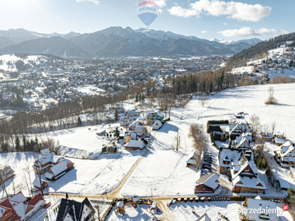 Działka budowlana z drogą Zwijacze Zakopane 33m