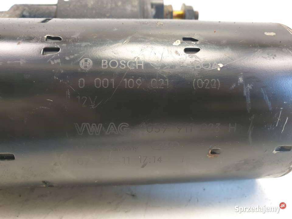 Audi A4 B6 25 TDI V6 ROZRUSZNIK bosch 0001109021 Janów sprzedam
