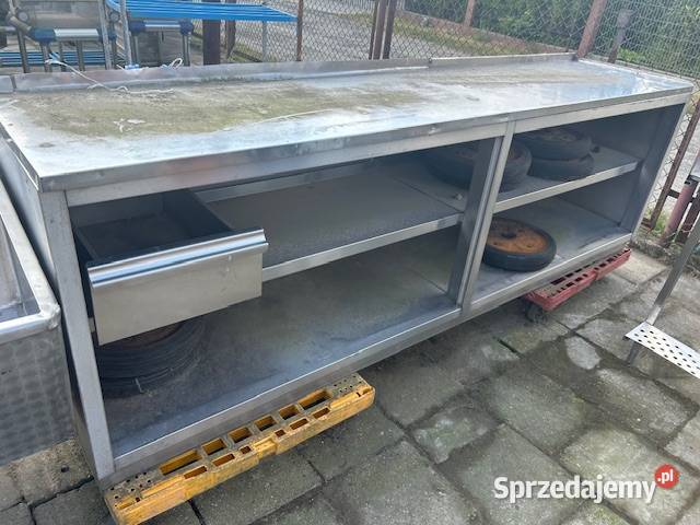 Szafka robocza ze stali nierdzewnej 265 x 60 Pozostałe Głogówko