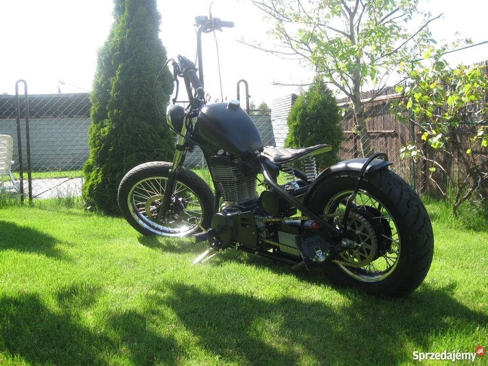 BOBBER na bazie suzuki LS650 super wygląd Kutno