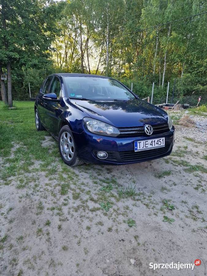 Golf VI 16 TDI 2009r zadbany radio Zakrucze