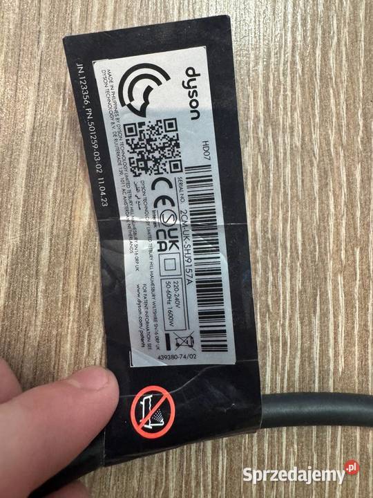 Dyson Supersonic HD07 Blue Blush Warszawa