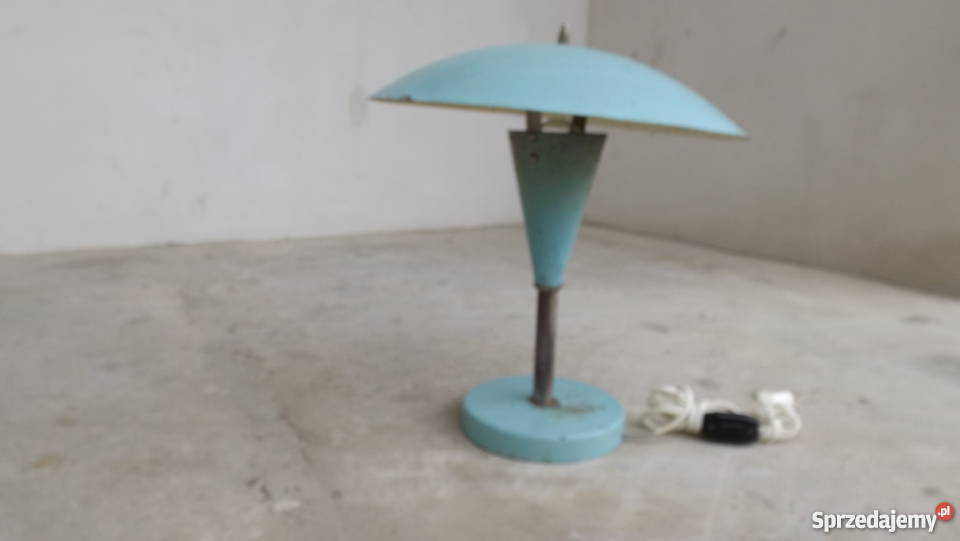Kultowa lampa Grzybek PRL Duża Lata 60 inny kolor Grodziczno