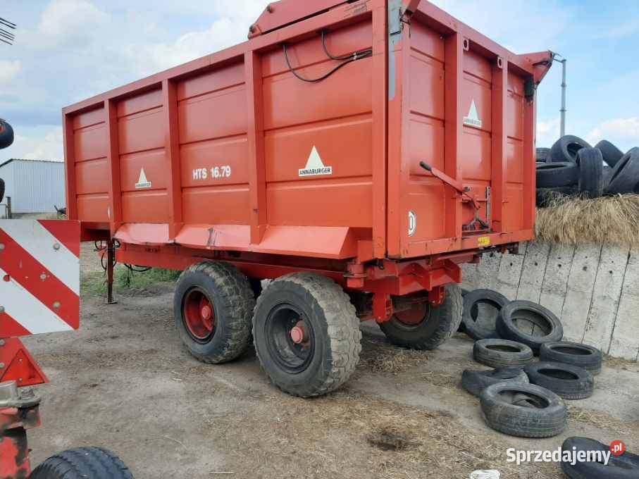 Przyczepa rolnicza annaburger 18t