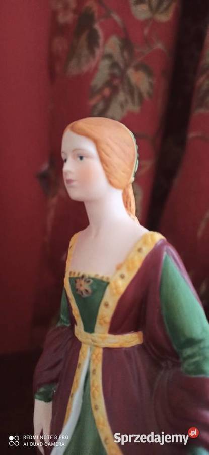 Isabella of Spain Figurka Franklin Porcelain pomorskie Gdańsk sprzedam