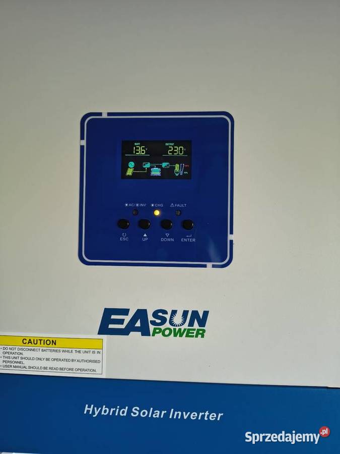 Falownik hybrydowy offgrid Easun SMT2KWIFI 12V Rybnik