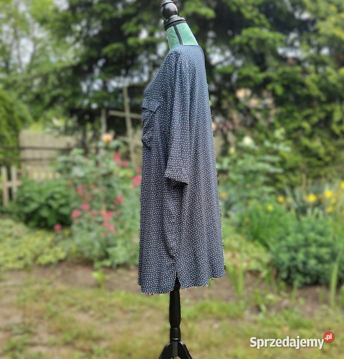 Sukienka prosta granatowa HM 46 3XL plus size sprzedam