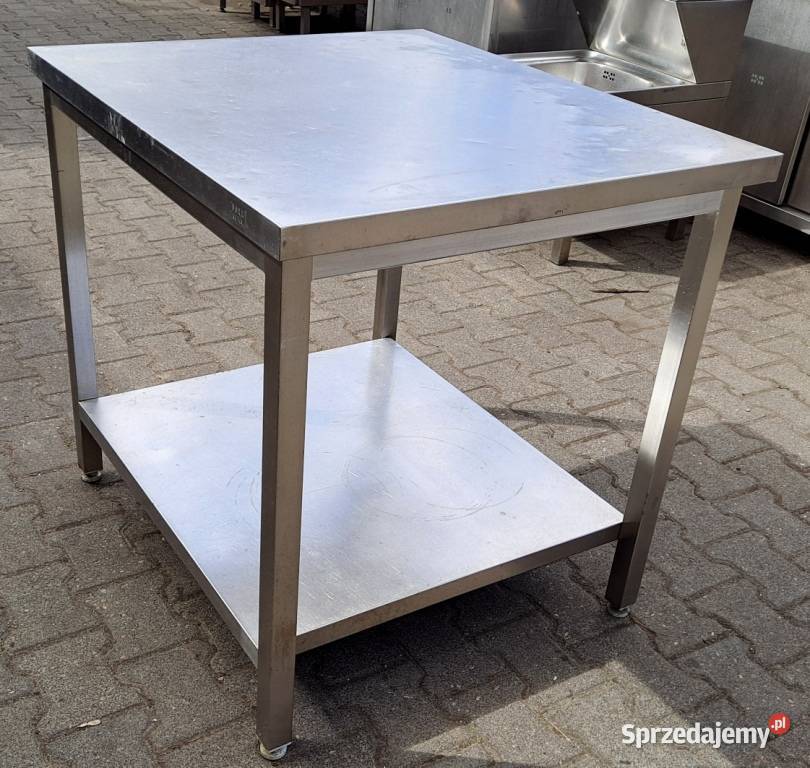 STÓŁ Z PÓŁKĄ CENTRALNY DORA METAL 908085 M1557N wielkopolskie Nowe Skalmierzyce