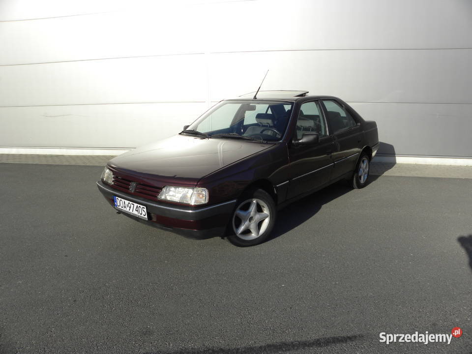 Peugeot 405 srDTurbo ładny lakier metallic dolnośląskie Wrocław