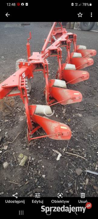Pług Staltech U170 41 nieuszkodzony Lubiczyn