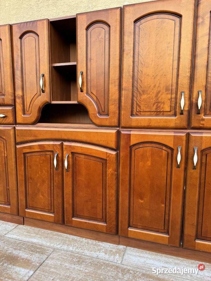 Komplet mebli kuchennych Bawaria szafki kredens Garwolin