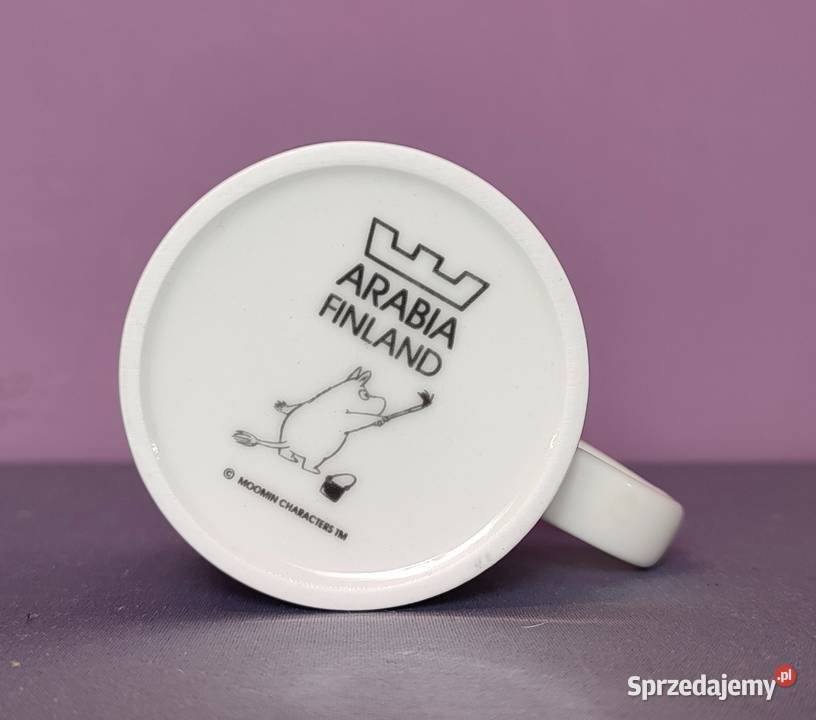 Muminki KUBEK Moomin Arabia Finland BOBEK szary małopolskie Jasień