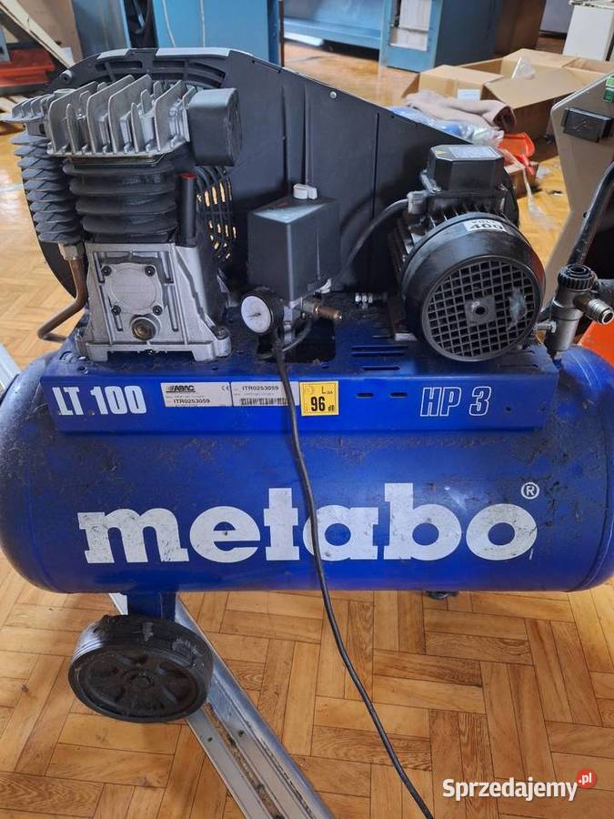 Kompresor sprężarka tłokowa Metabo Lt 100 Kompresory Rawa Mazowiecka sprzedam