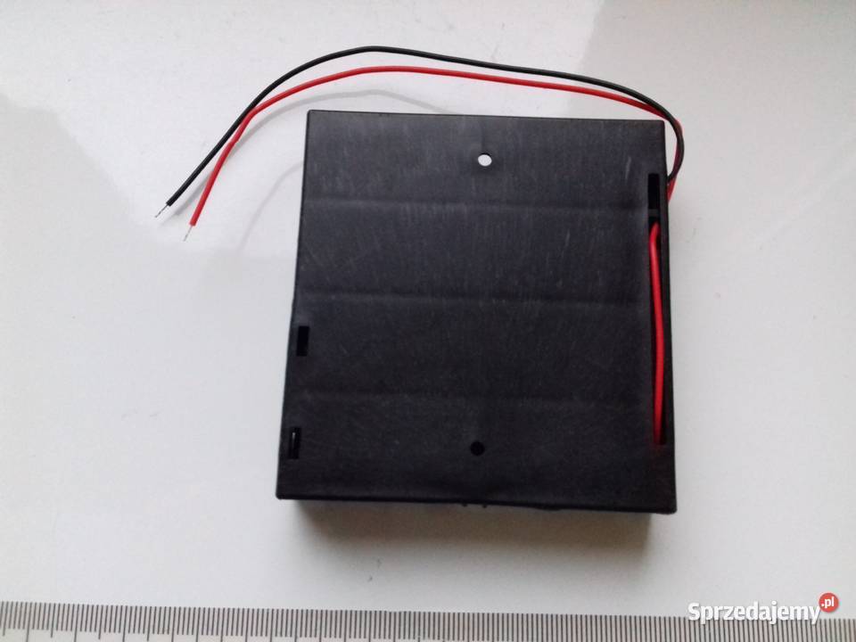 Koszyk na akumulatory 4x18650 z kablami Pozostałe kujawsko-pomorskie Bydgoszcz sprzedam