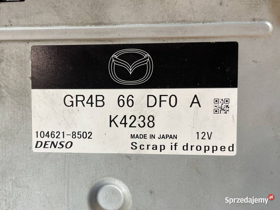 GR4B 66DF0 czytnik nawigacji mazda 6 gg gy Rok produkcji 2005 Szczecin