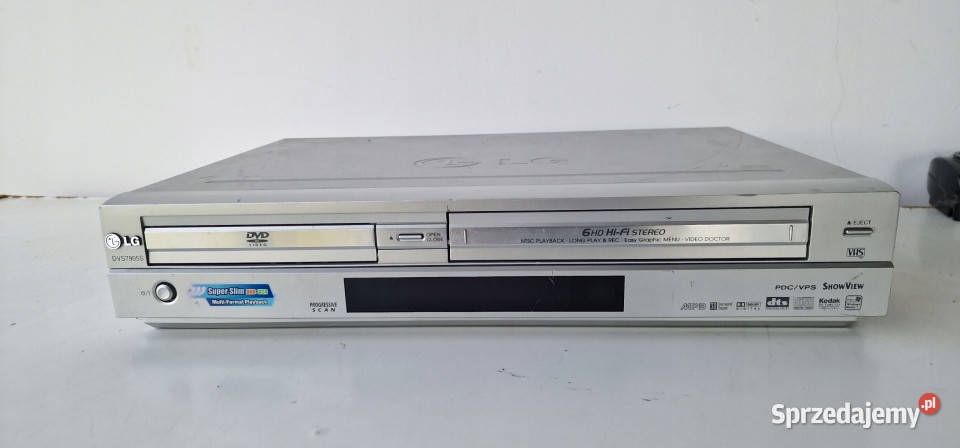 Video magnetowid KOMBO DVD CD VHS LG DVS 7905 S Międzychód