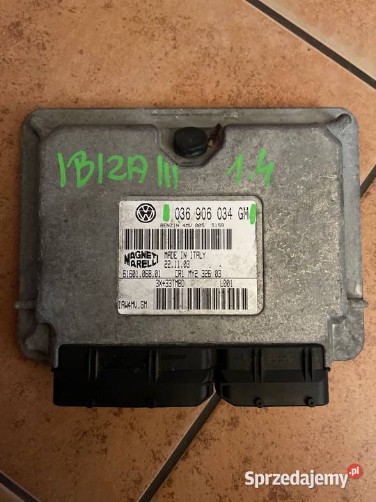 Komputer Seat Ibiza III 036 906 034 GM Margonin