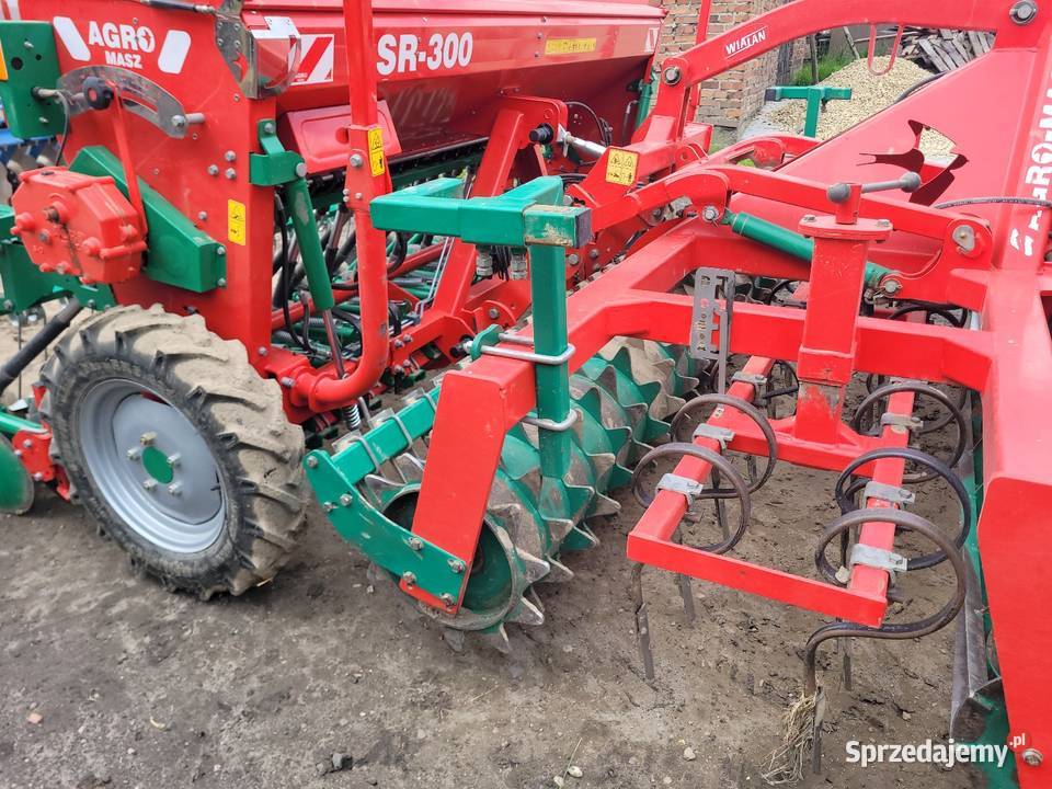 Siewnik Agro Masz SR300 talerzowy Gliwice