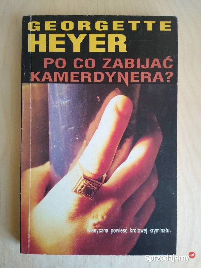 co zabijać kamerdynera Georgette Heyer