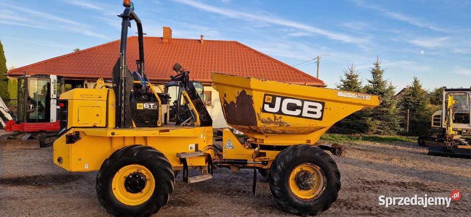 Wozidło budowlane JCB 6 ST 2018r 6 ton obrotowe lubelskie Ryżki sprzedam