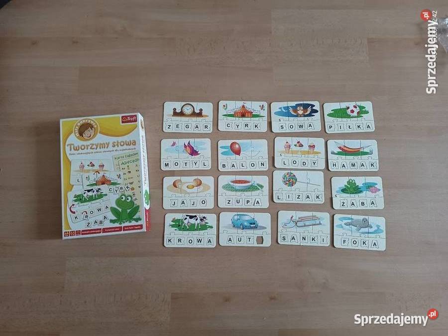 Gra edukacyjna Tworzymy słowa Trefl Szczecin