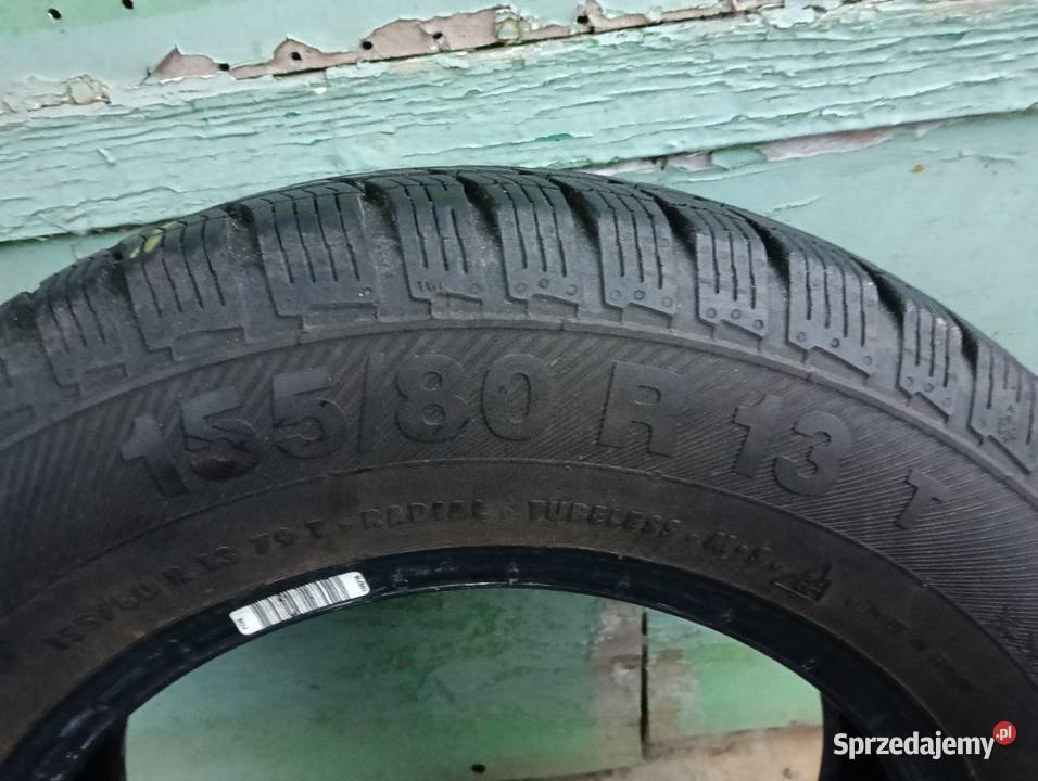 Komplet 4 opon zimowych Barum 15580R13 13cale