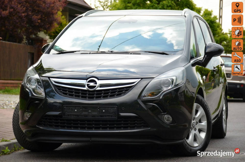Opel Zafira Zarejestrowana 14T 120 Serwis Navi 120KM Kutno sprzedam