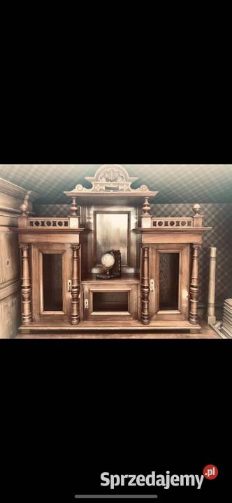 Kredens elektyczny przedwojenny renowacji Kredensy i witryny Goleniów
