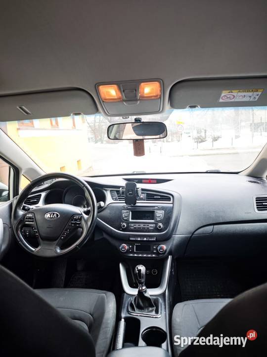 Kia Ceed 2016 benzyna welurowa tapicerka Nowy Targ