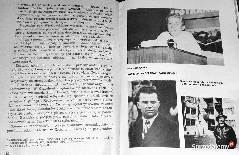 U podnóża Tatr 19391945 Alfons Filar Rok wydania 1985 lubelskie