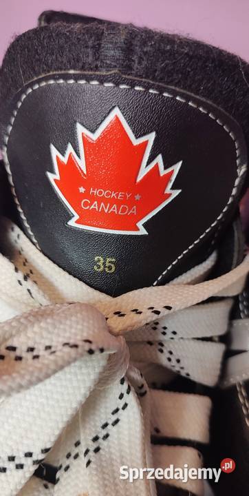 Raz założone łyżwy NHL hokejowe rozmiar 35 225 Jasień