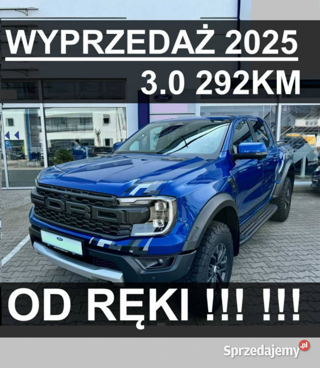 Ford Ranger Raptor Wyprzedaż 2025 Super Niska 30 Szczecinek sprzedam