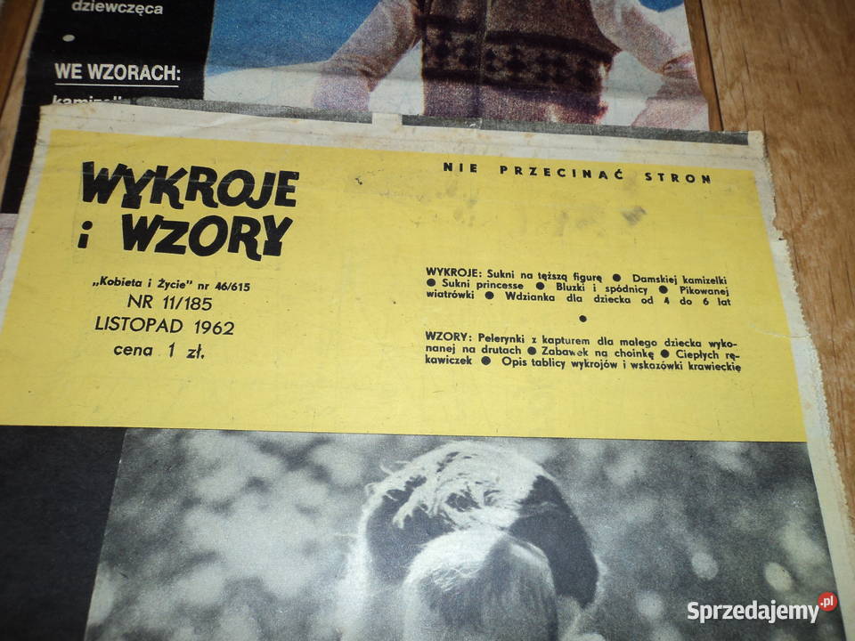 Wykroje i wzory Kobieta i życie 4 Nowy Sącz