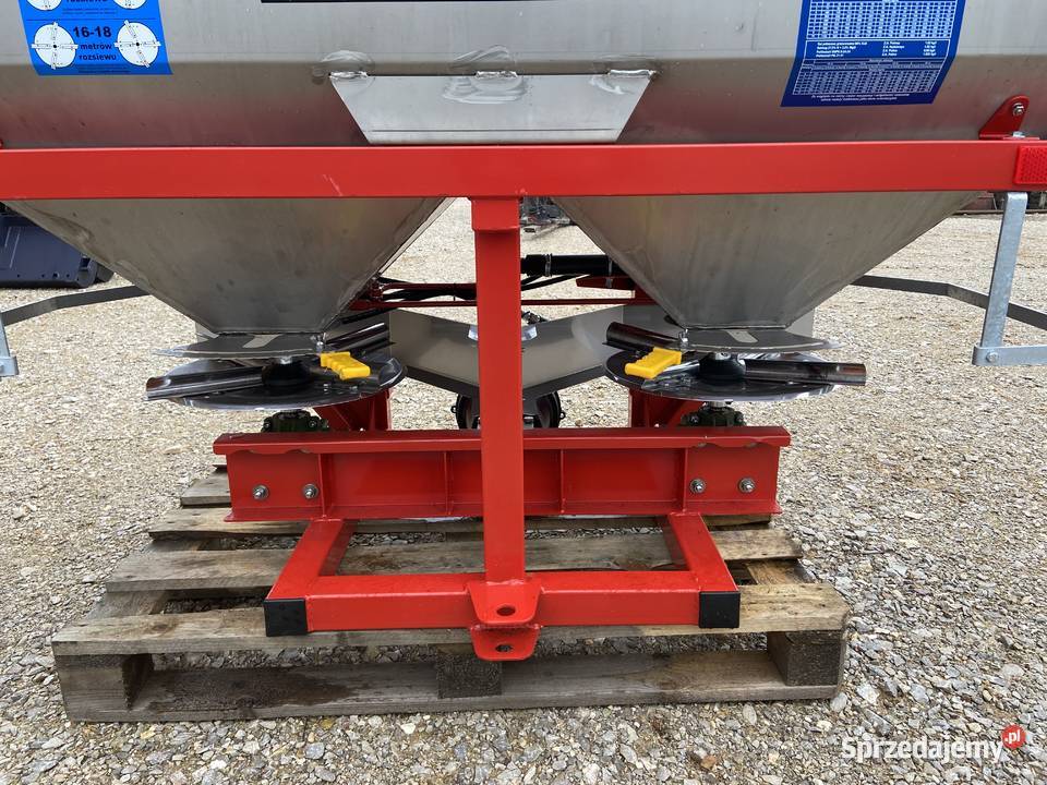 GRASSROL Rozsiewacz dwutarczowy 600L 1000L 1400L Częstochowa