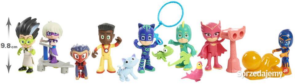 Pidżamersi PJ Masks Figurki Zestaw Deluxe 17 Mogilany sprzedam