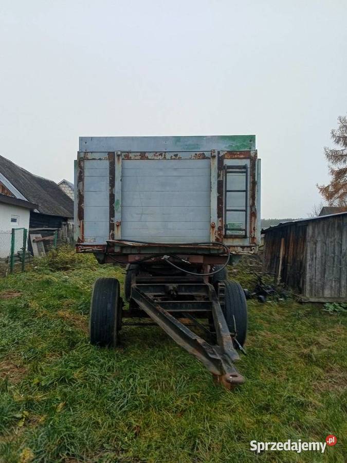 Przyczepa nieuszkodzony podlaskie Lipsk