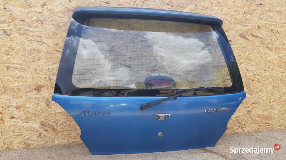 TYLNA KLAPA DAEWOO MATIZ śląskie Rudziniec
